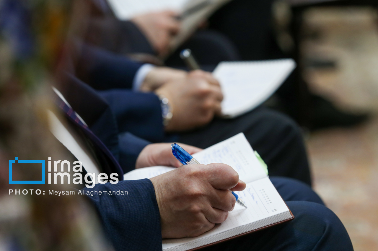 دیدار وزیر انرژی روسیه با لاریجانی