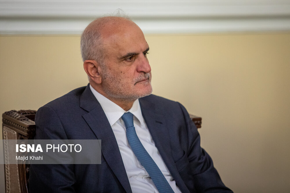 دیدار «علی حسن خلیل» معاون سیاسی رئیس مجلس لبنان با قالیباف