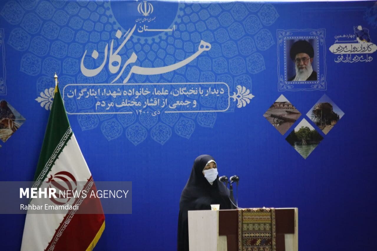 رئیس جمهور با اقشار مختلف مردم هرمزگان