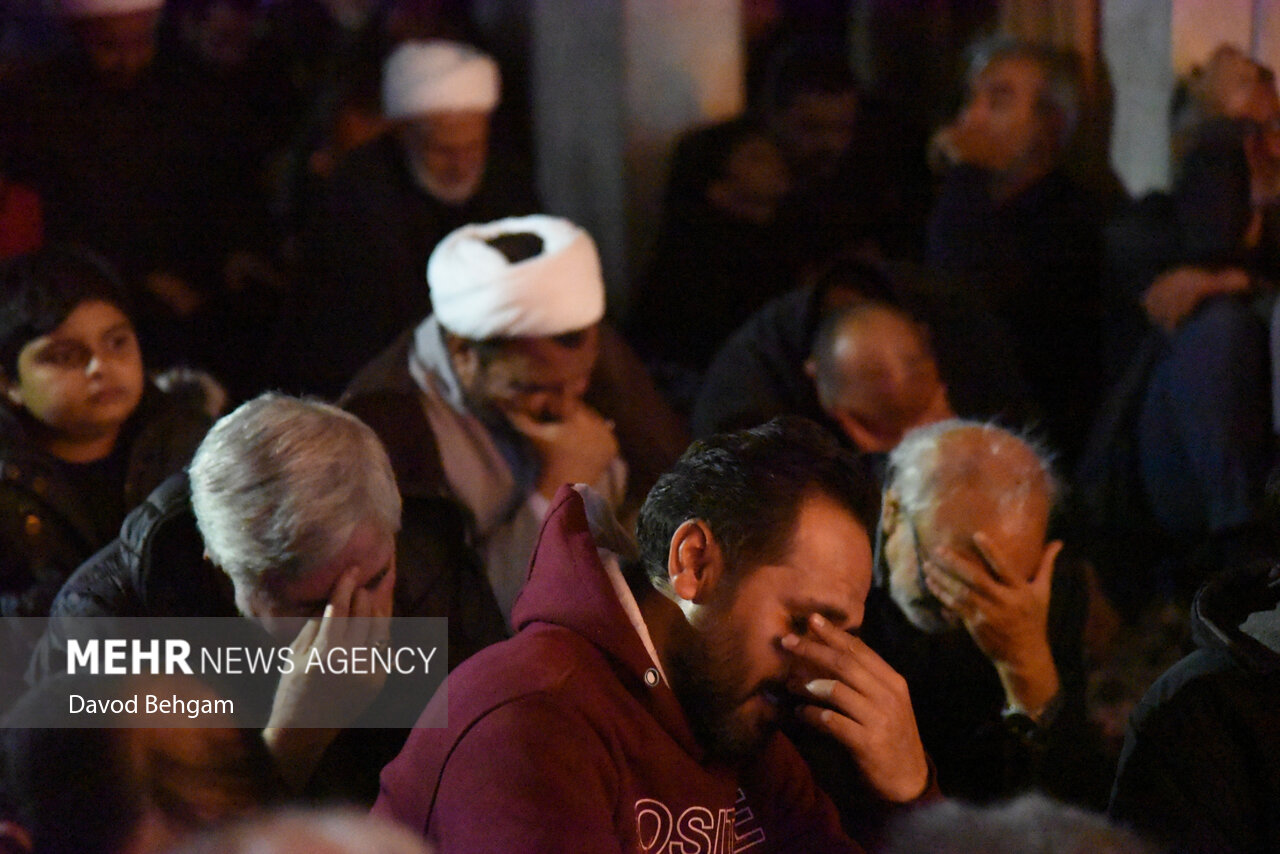 مراسم عزاداری ایام فاطمیه در مشهد