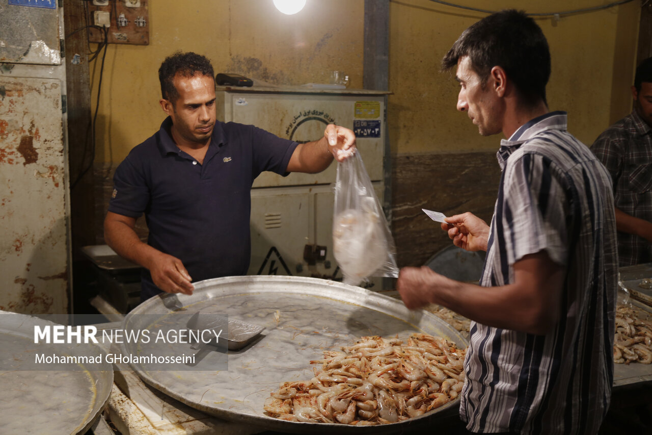 بازار ماهی فروشان بوشهر