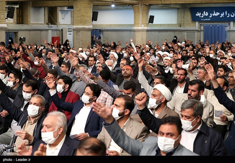 دیدار مردم اصفهان با رهبر انقلاب