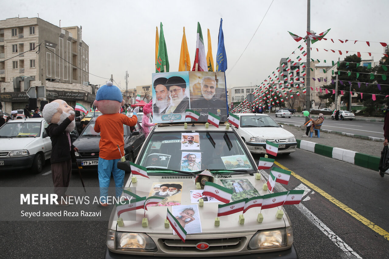 راهپیمایی یوم الله ۲۲ بهمن در تهران