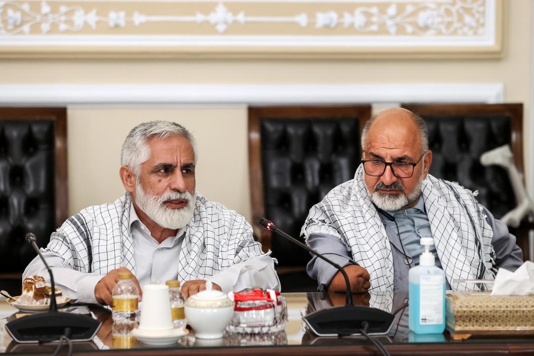 دیدار جمعی از جانبازان و ایثارگران دفاع مقدس