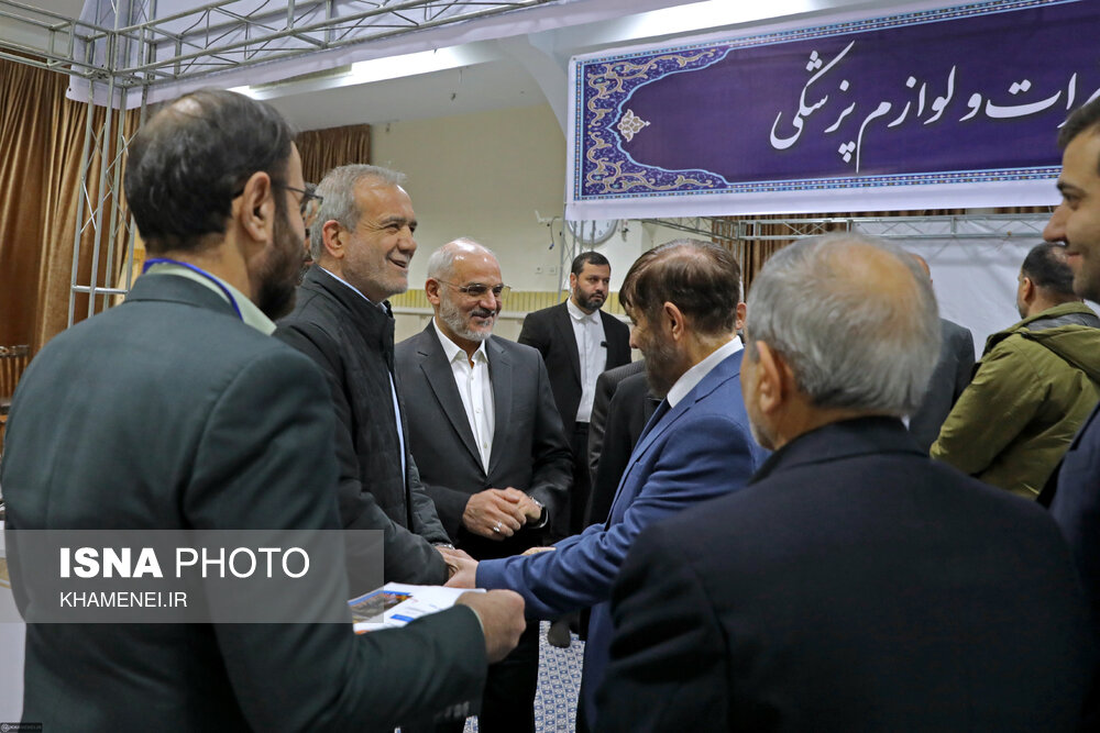 رئیس‌جمهور نمایشگاه پیشگامان پیشرفت