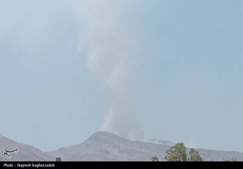 آتش‌سوزی قله تشکر