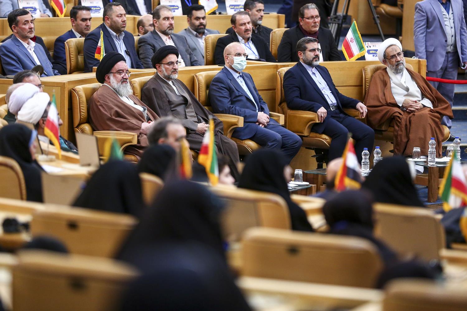 حضور قالیباف در آیین افتتاحیه سی‌ونهمین دوره مسابقات بین‌المللی قرآن کریم