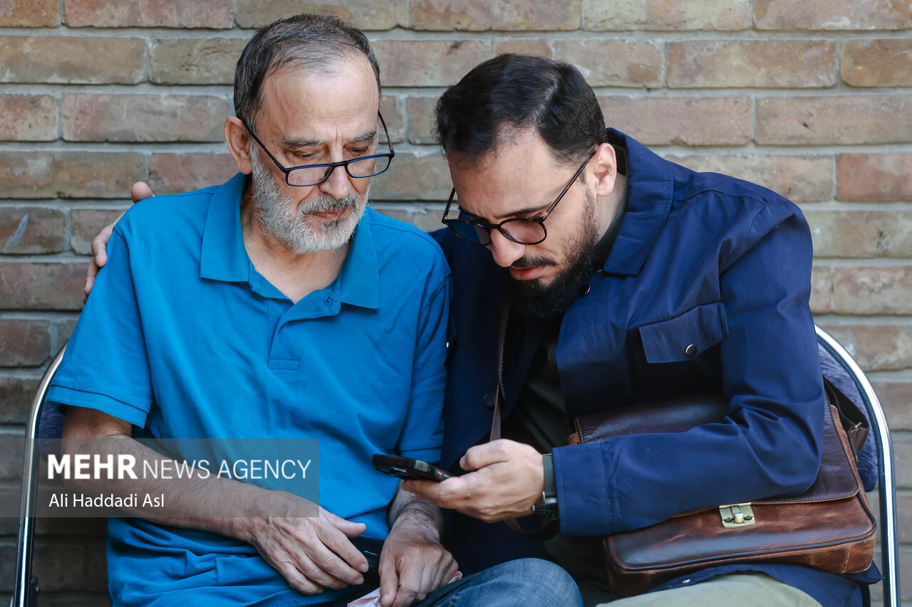 مراسم تشییع پیکر محمد کاسبی