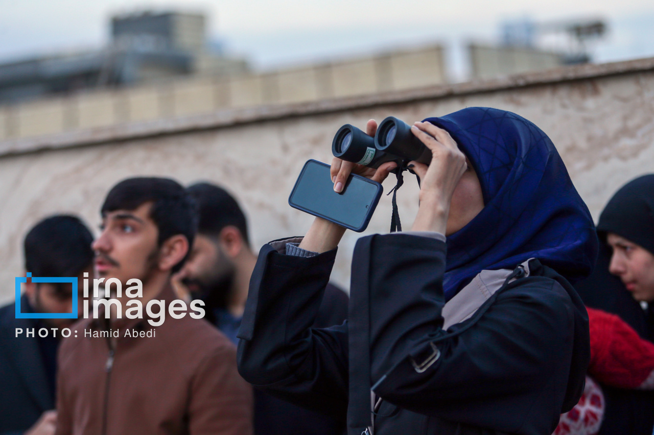 استهلال ماه رمضان در قم