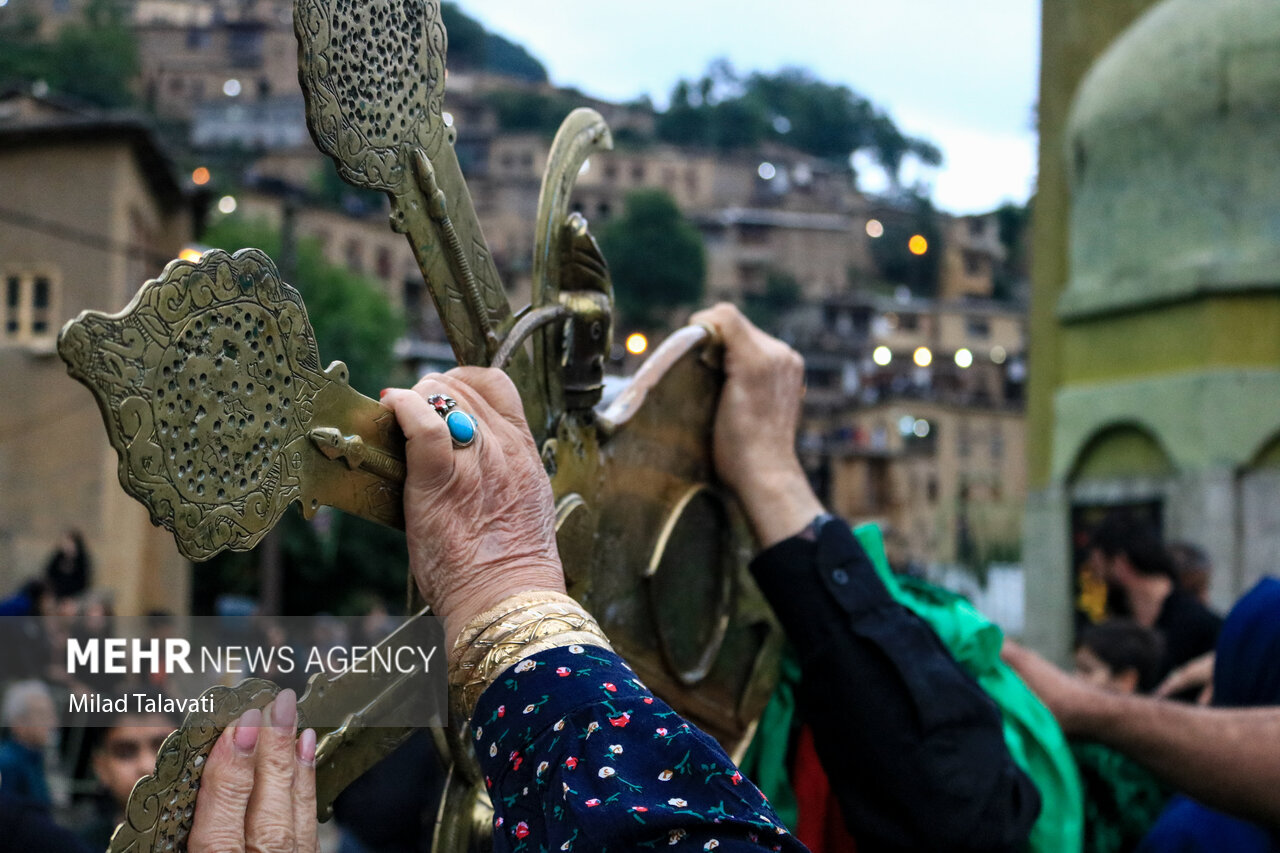 آیین ٨٠٠ ساله علمبندان در ماسوله