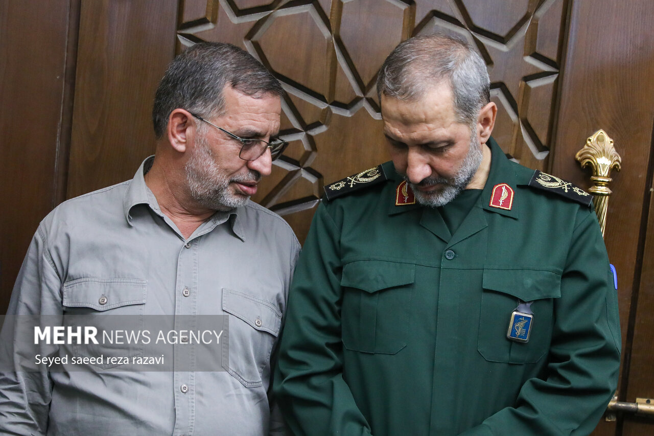 مراسم گرامیداشت اربعین شهدای هوافضای سپاه با حضور قالیباف 