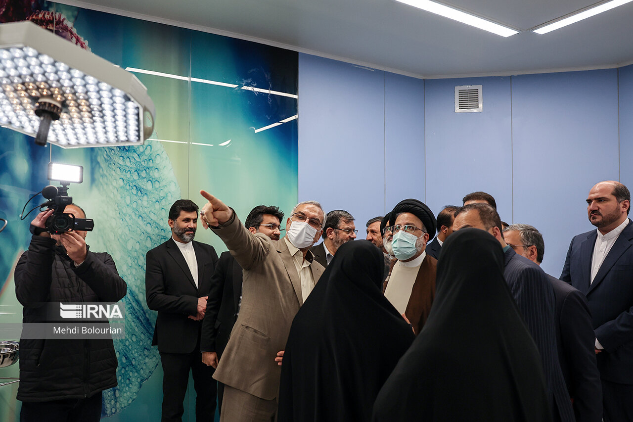 افتتاح بیمارستان هوشمند حضرت مهدی