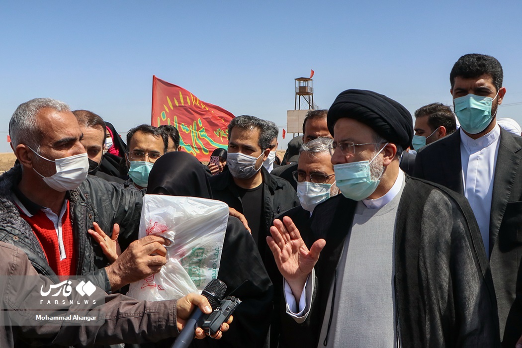 حضور رئیس جمهور در یادمان شهدای شلمچه