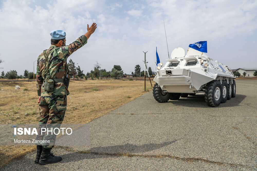 مانور تمرینی کلاه آبی‌های ارتش