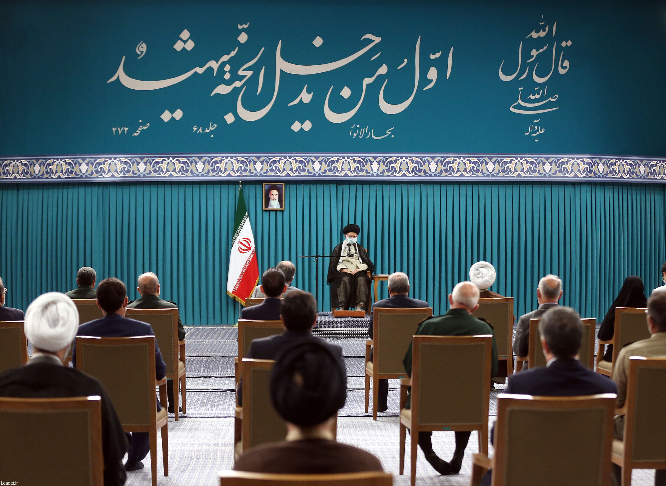 دیدار دست‌اندرکاران کنگره شهدای زنجان با رهبر انقلاب