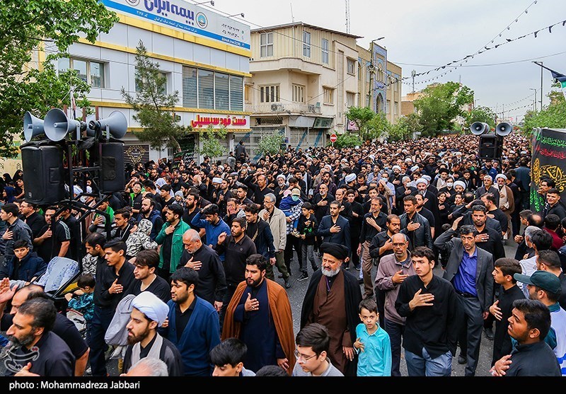 مراسم عزاداری شهادت حضرت علی (ع) قم