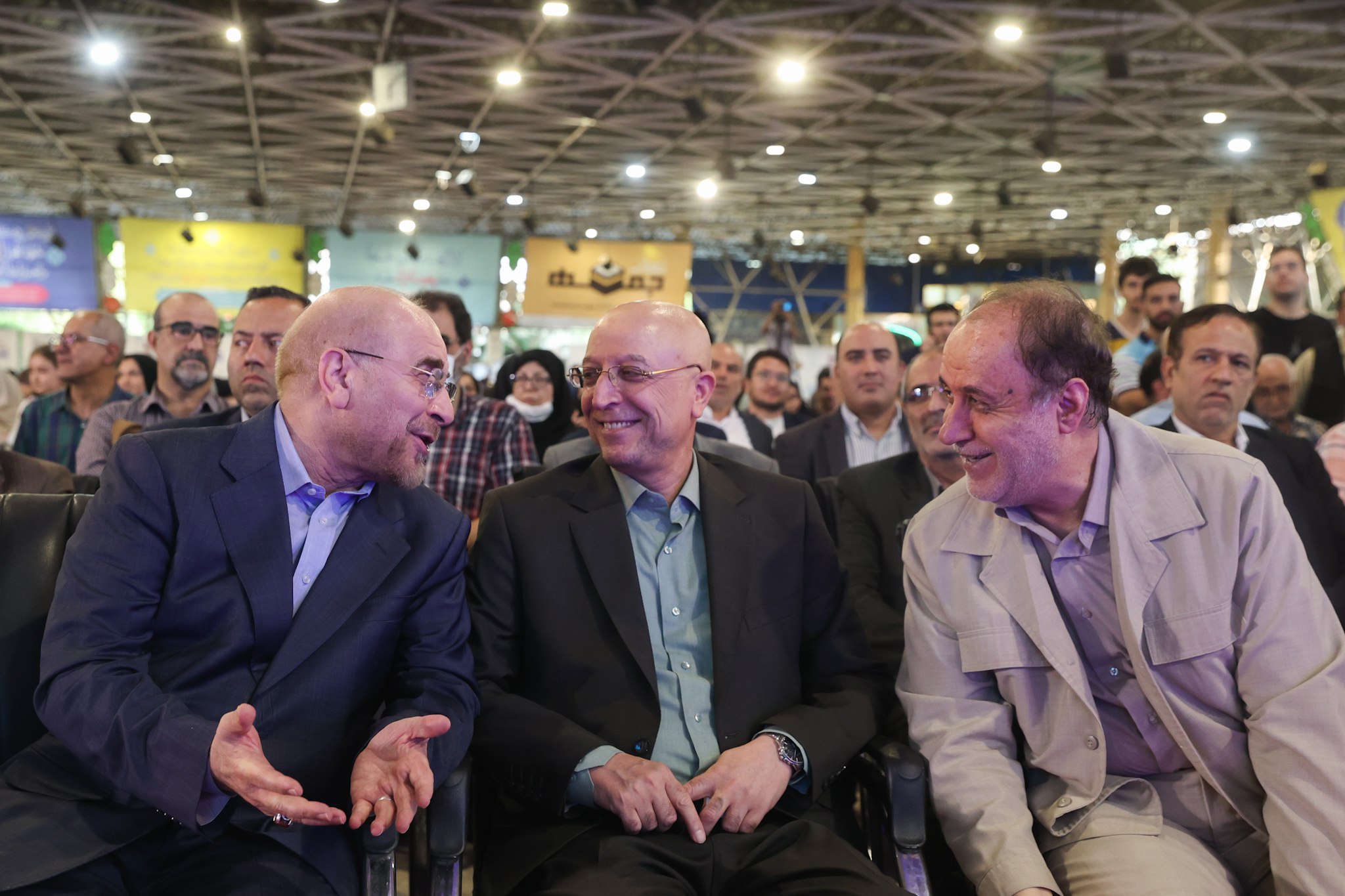 حضور قالیباف در آیین گرامی‌داشت نودمین سالگرد افتتاح دانشگاه تهران