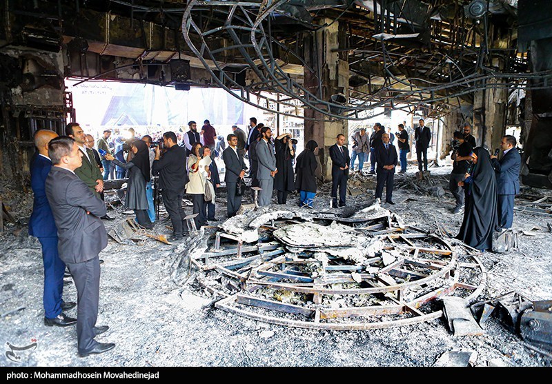 بازدید سفرا از ساختمان شیشه ای صداوسیما