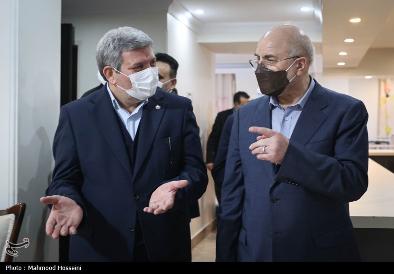 بازدید قالیباف از موسسه خیریه