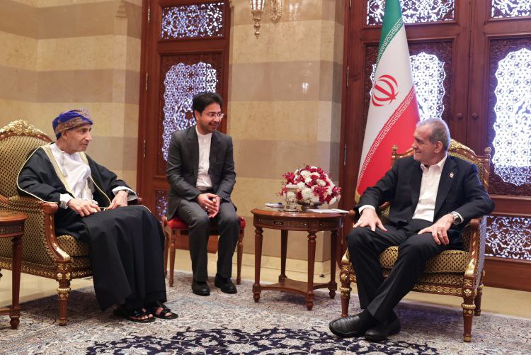 معاون نخست‌وزیر عمان با پزشکیان 