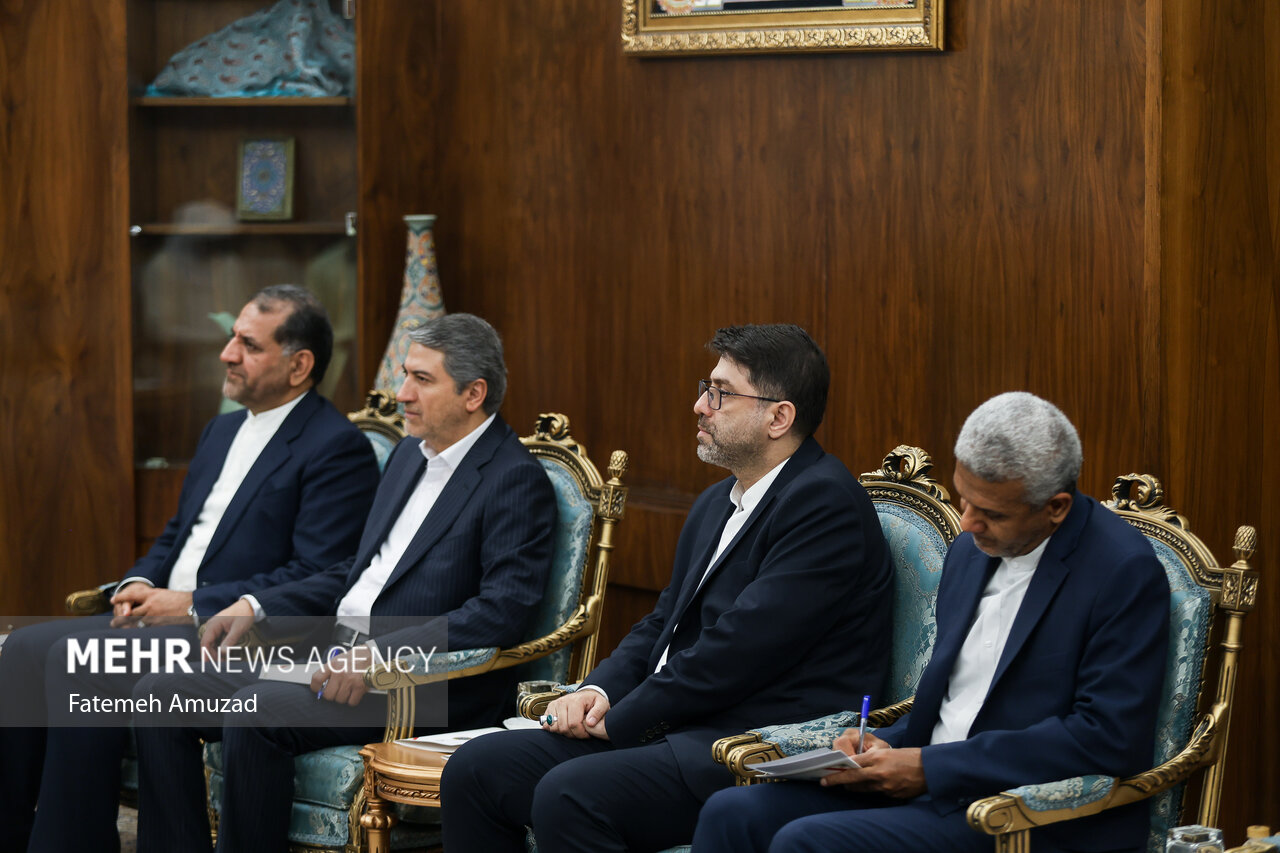 دیدار معاون اول رییس جمهور با وزیر نفت نیجر