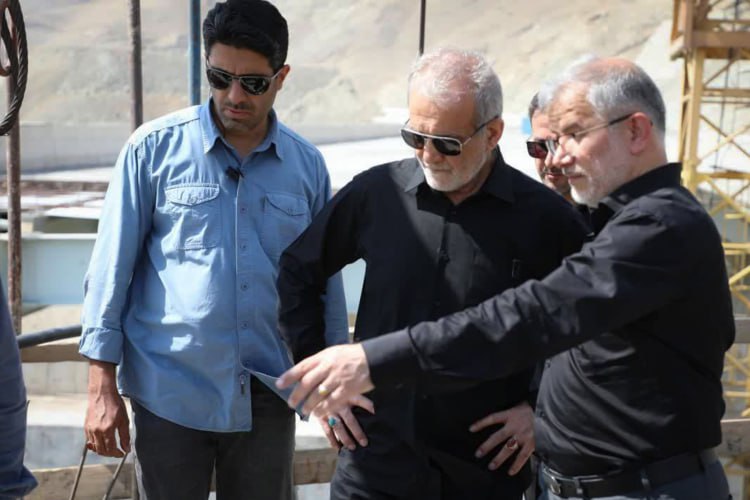 بازدید رئیس‌جمهور از پروژه‌های عمرانی‌ البرز