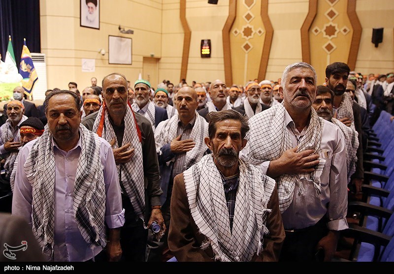 حضور قالیباف در همایش تجلیل از پیشکسوتان جهاد