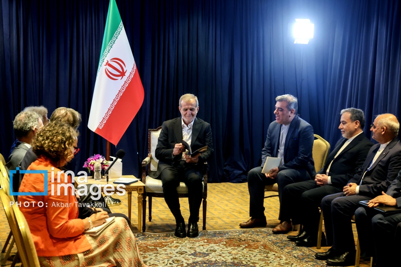 اولین روز سفر رئیس جمهور به نیویورک