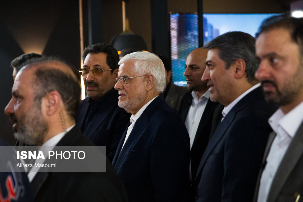 بازدید عارف از نمایشگاه ایران اکسپو ۲۰۲۵