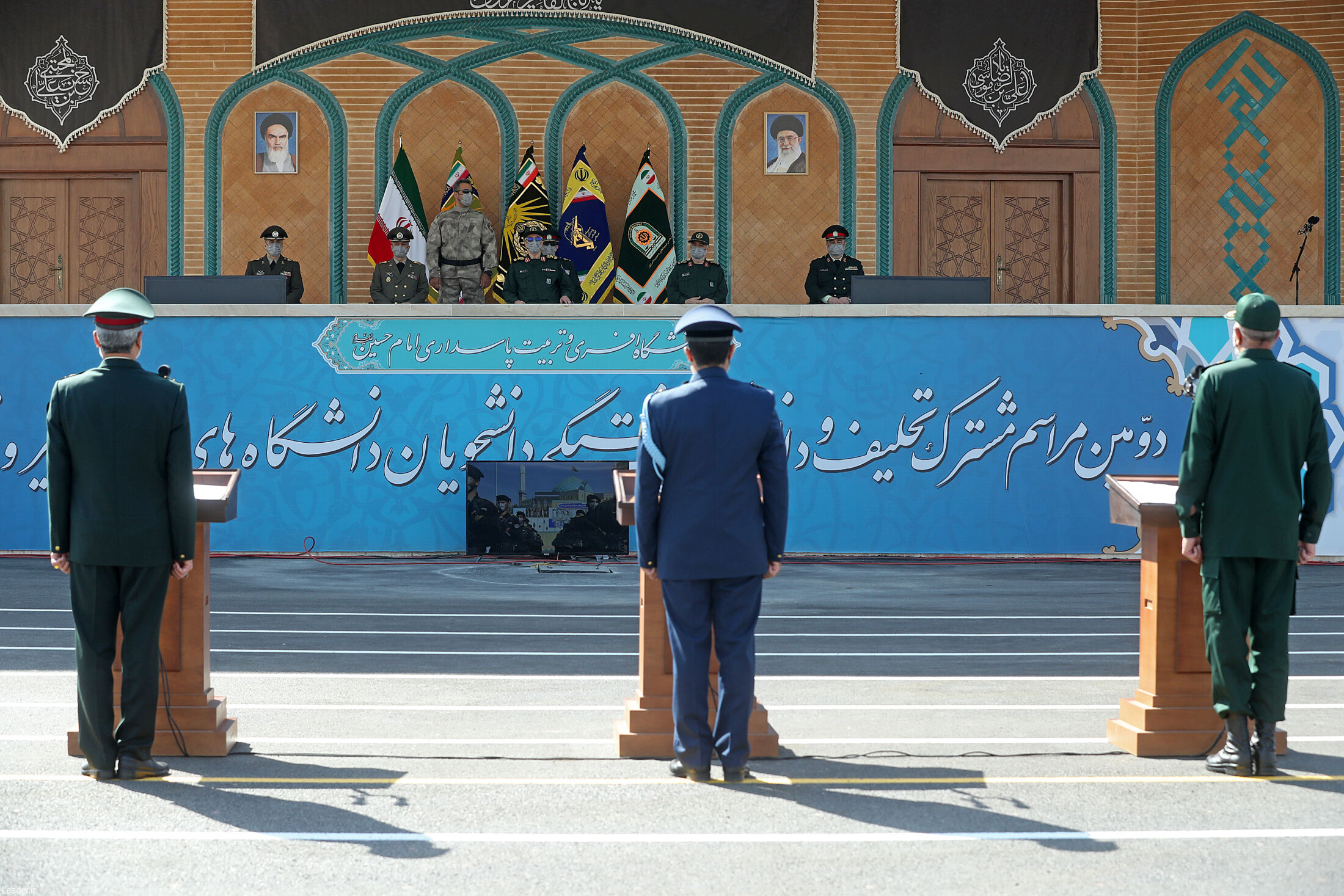  مراسم دانش‌آموختگی دانشگاههای افسری در دانشگاه امام حسین(ع)