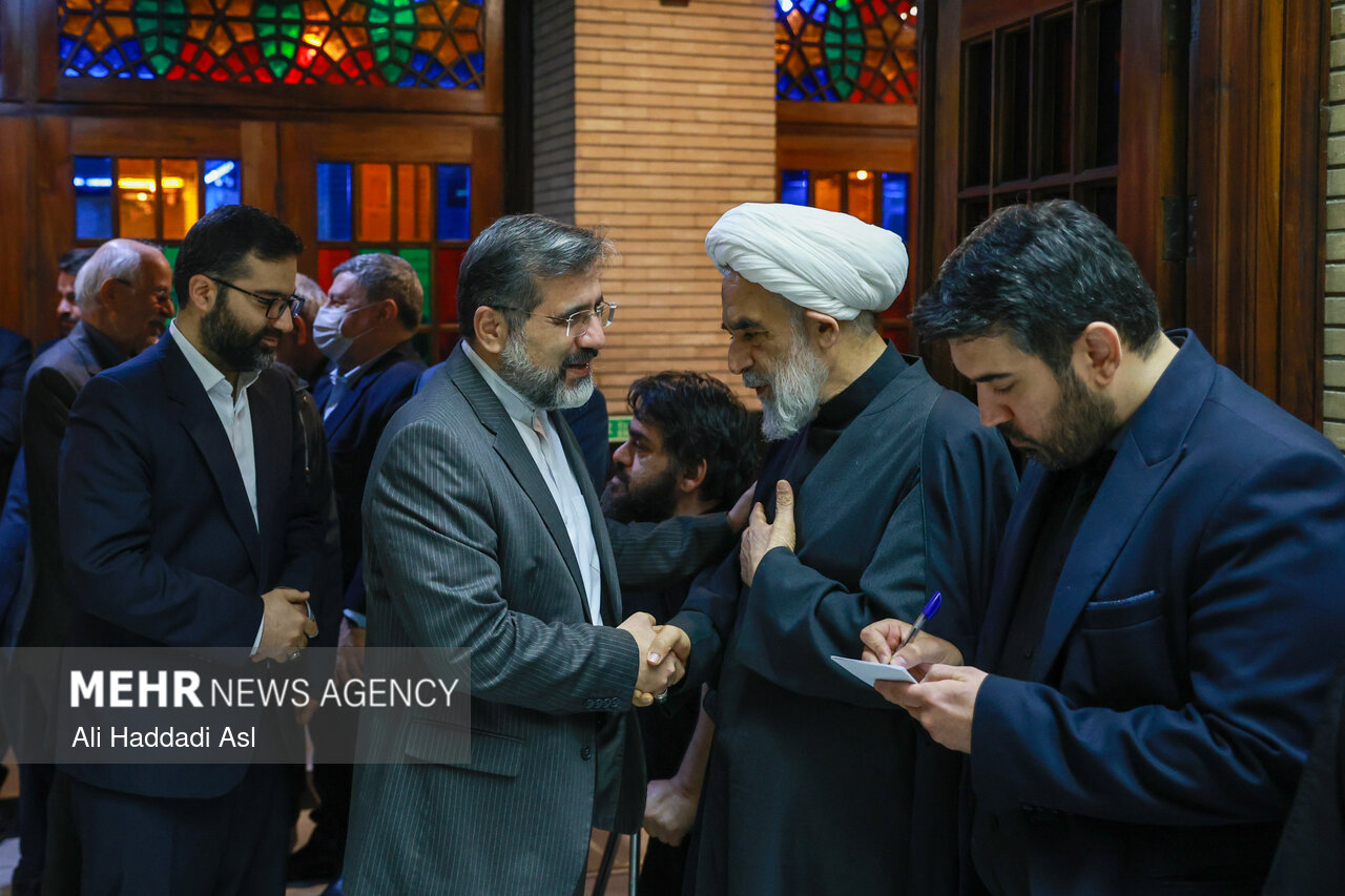 مراسم ترحیم مرحوم محمد قمی