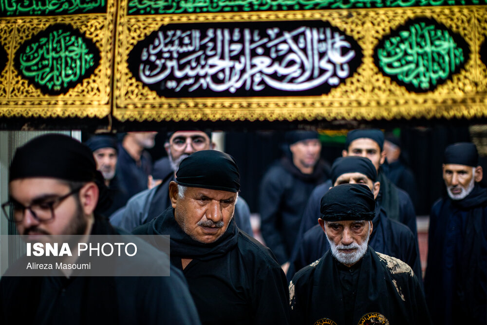 عزاداری حسینیه سقائیان همدانی‌های مقیم تهران