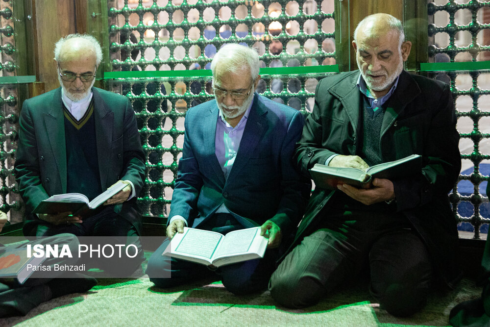 تجدید میثاق رئیس و اعضای مجمع تشخیص با آرمان‌های امام راحل