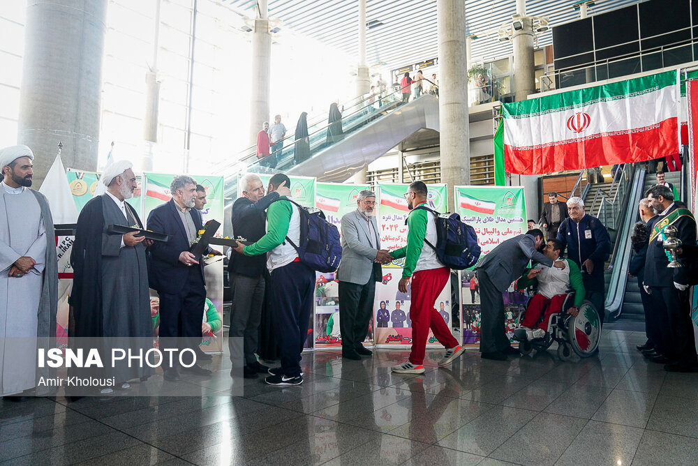 بازگشت آخرین گروه کاروان اعزامی ایران به پارالمپیک پاریس