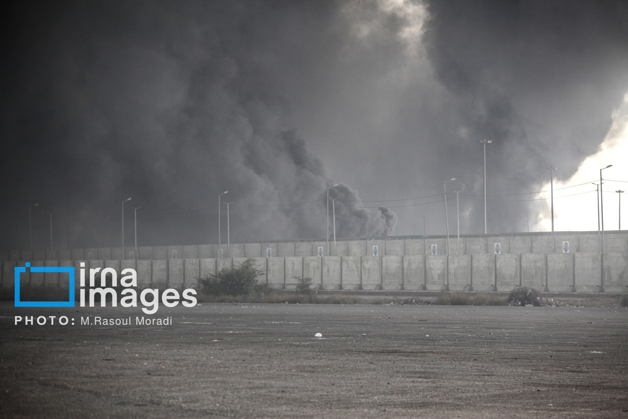 انفجار در «اسکله شهید رجایی»