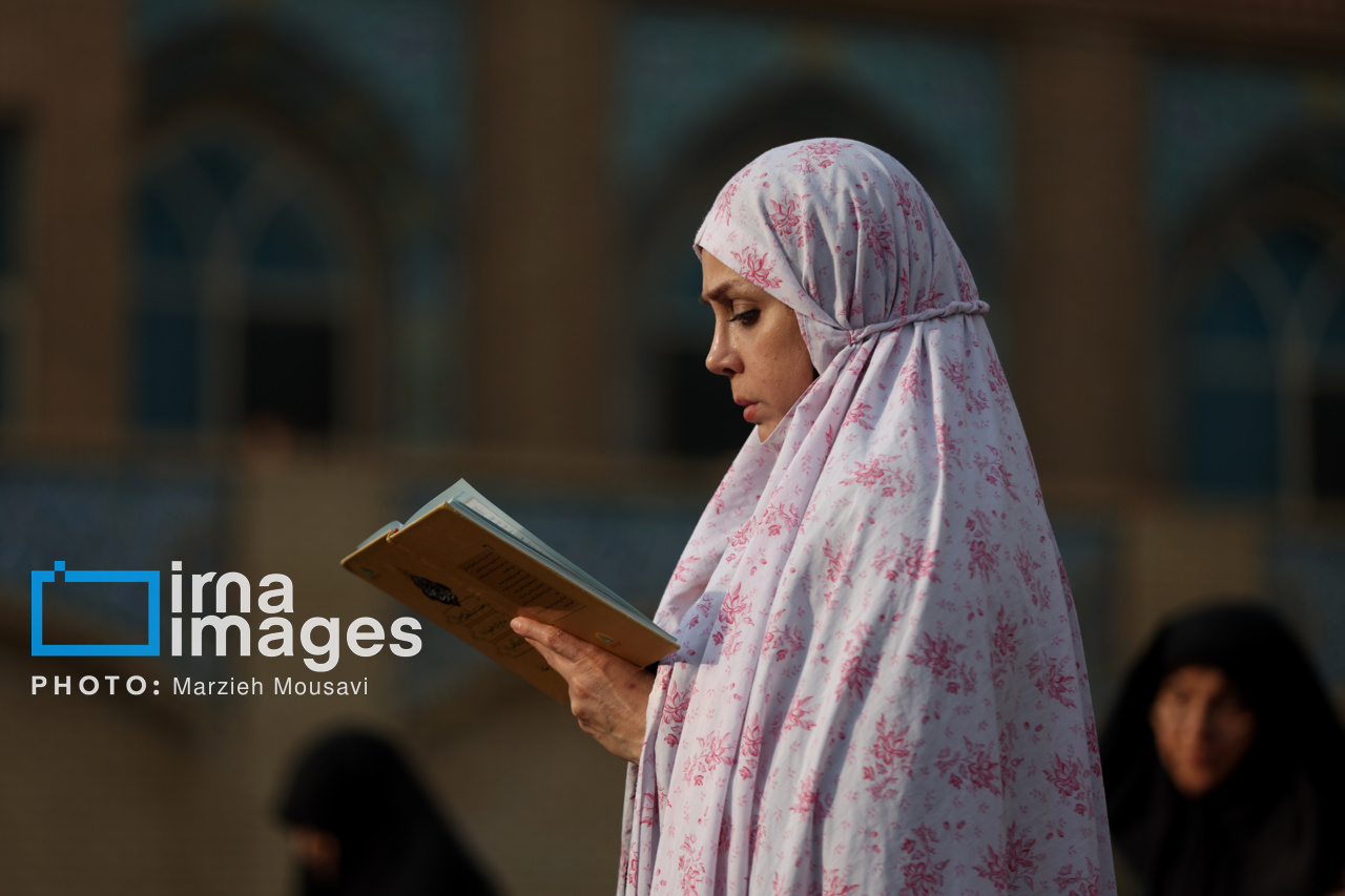  اقامه نماز باران حرم حضرت عبدالعظیم حسنی (ع)