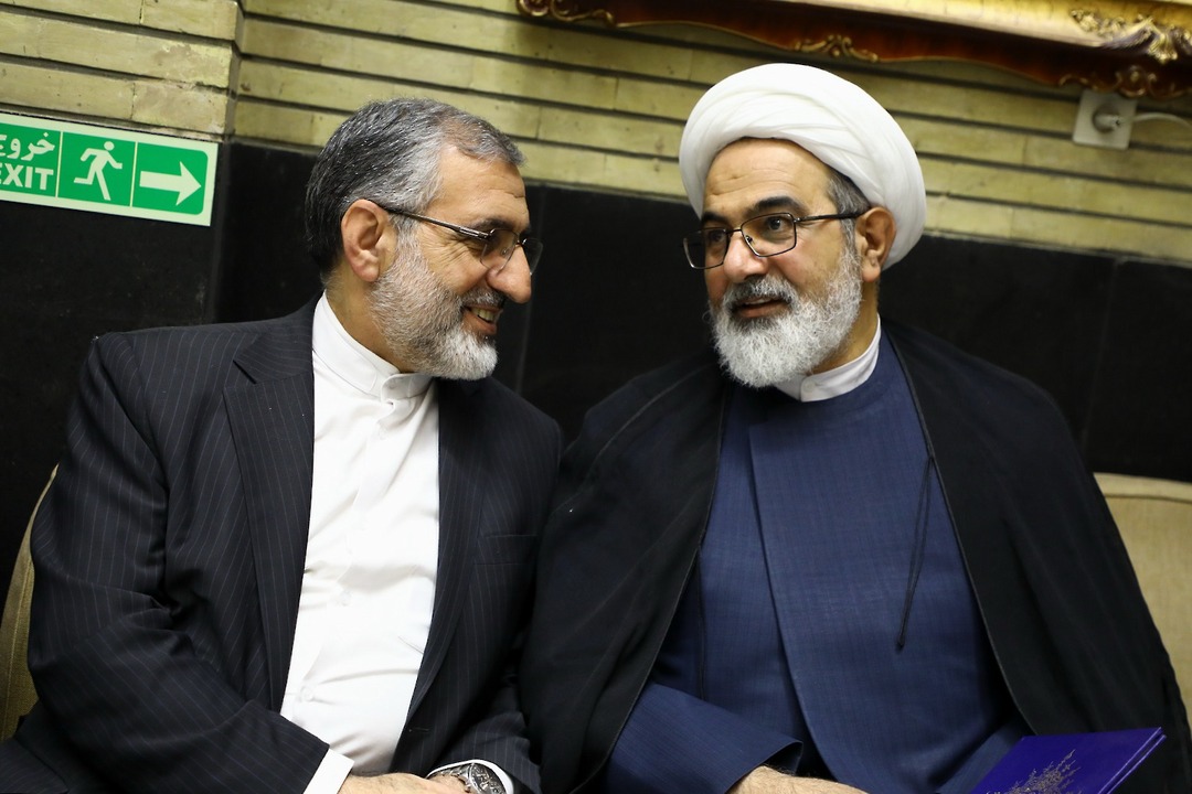 حضور قالیباف در مراسم ختم همسر رئیس کمیته امداد امام(ره)