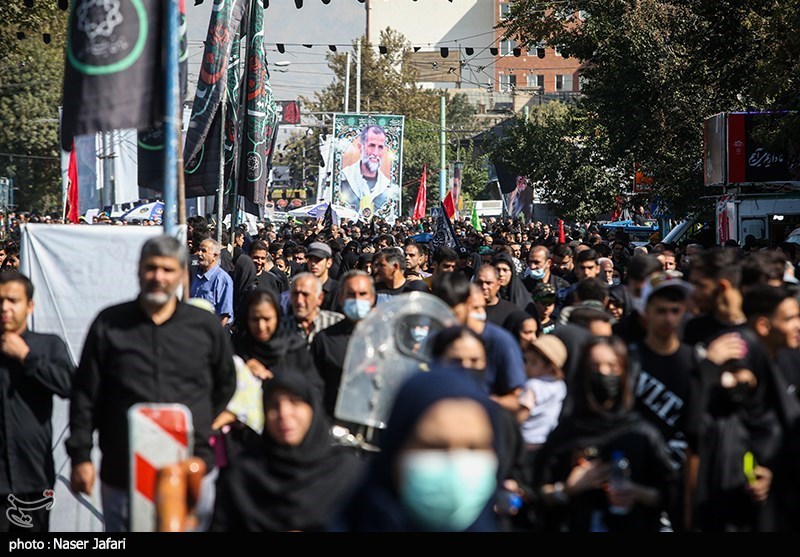 پیاده روی جاماندگان اربعین تهران