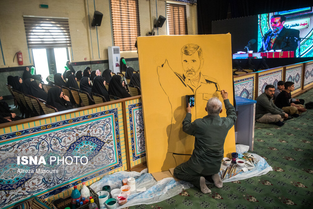 مراسم گرامیداشت شهدای نیروی هوافضای سپاه