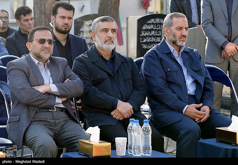 سالگرد شهادت شهید طهرانی مقدم در گلزار شهدای تهران