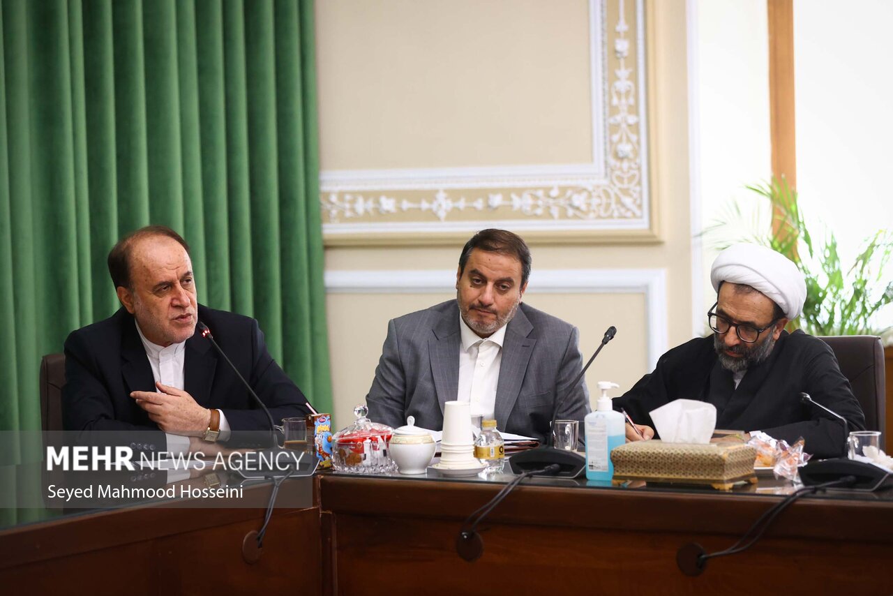 نشست شورای هماهنگی مجلس با حضور قالیباف