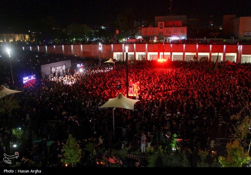 دسته عزاداری هیئت ثارالله در زنجان