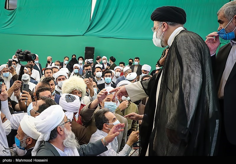 دیدار رئیسی با علمای اهل سنت 