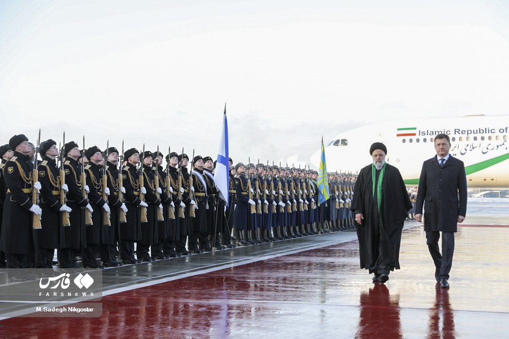 استقبال از «رئیسی» در فرودگاه مُسکو