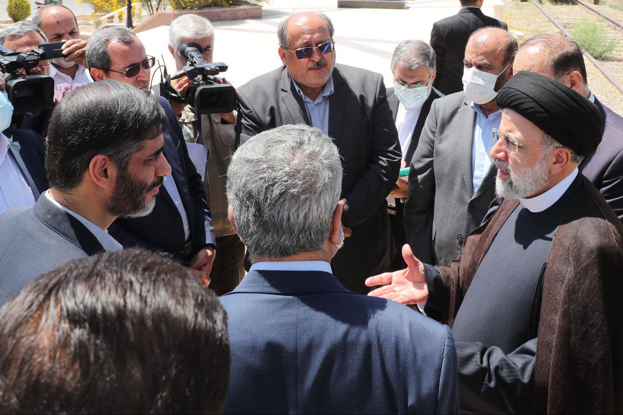 بازدید رئیسی از نقطه صفر مرزی جلفا