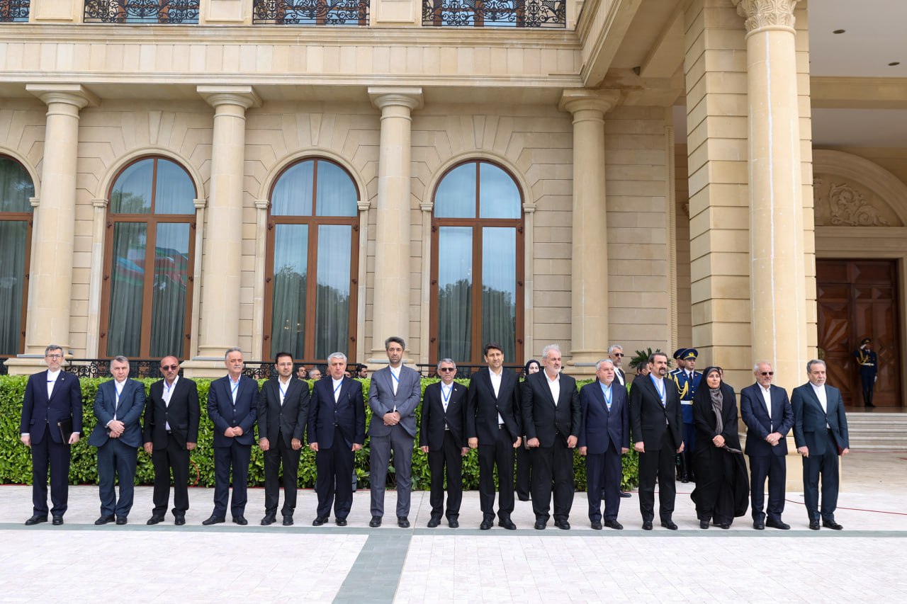 استقبال رسمی علی اف از پزشکیان