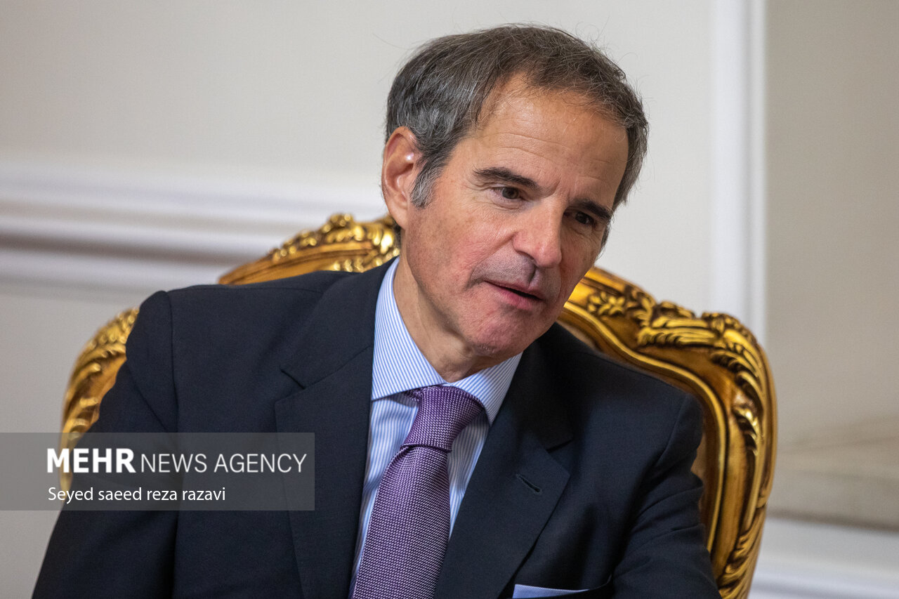 دیدار مدیر کل آژانس بین‌المللی انرژی اتمی با عراقچی