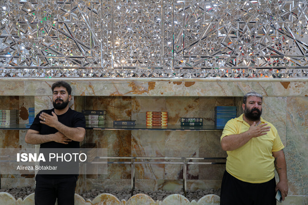 عزاداری شب پنجم محرم - حرم شاه عبدالعظیم (ع)