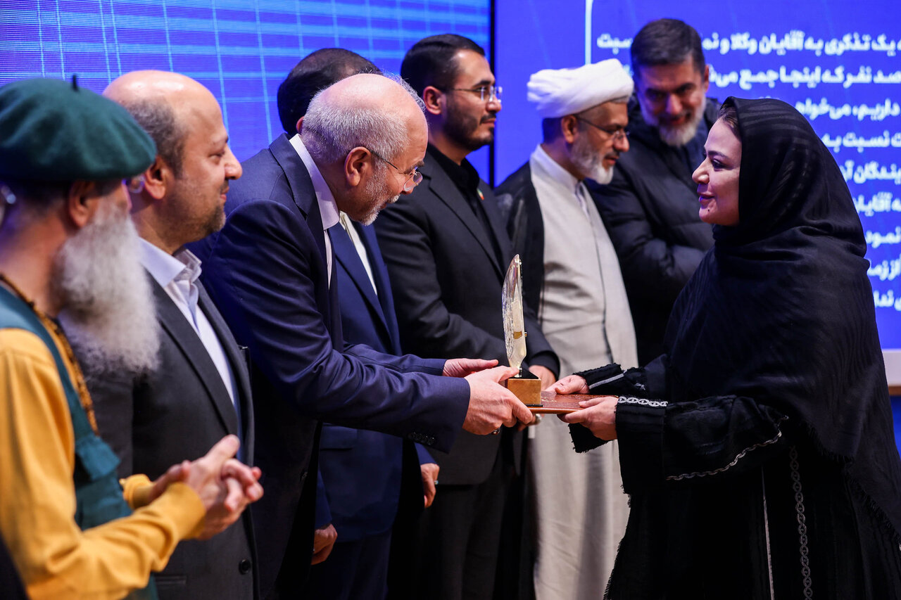 اختتامیه دومین جشنواره رسانه‌ای بهارستان با حضور قالیباف