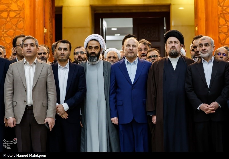 تجدید میثاق قالیباف و نمایندگان مجلس با آرمان‌های امام خمینی(ره)